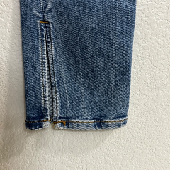 NWT Zara High Rise Skinny With Split Hem Jeans - Picture 6 of 11